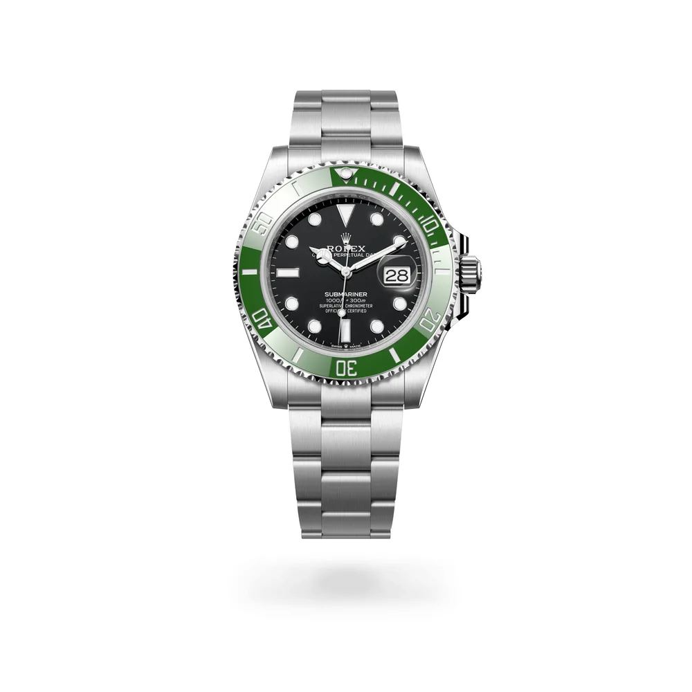 Rolex Oyster Perpetual Submariner Date, 41 mm, Oystersteel, Oystersteel, Black dial