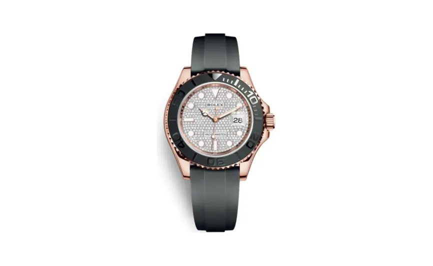 Rolex Yacht-Master 40 Everose Cerachrom / Paved