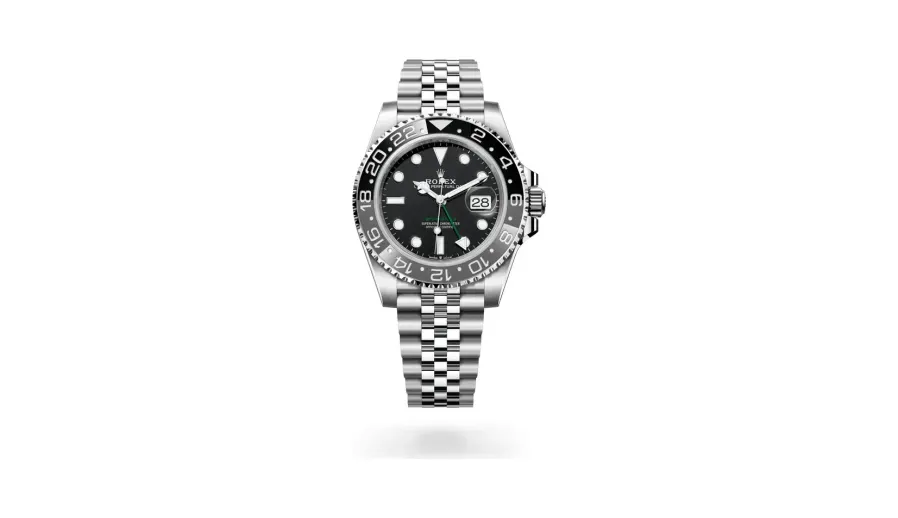 Rolex Oyster Perpetual GMT-Master II, 40 mm, Oystersteel, Oystersteel, Black lacquer dial