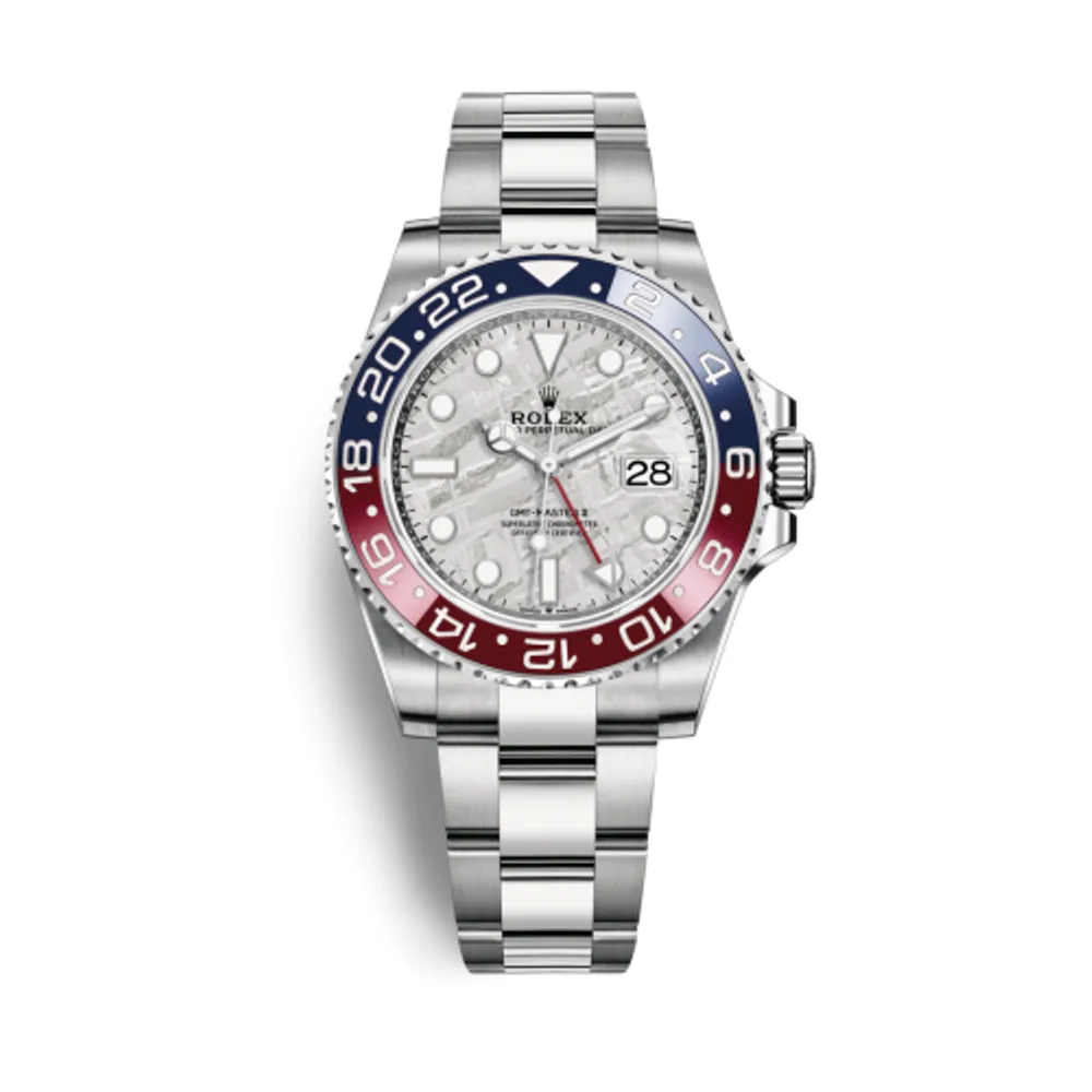 Rolex GMT-Master II White Gold / BLRO / Meteorite
