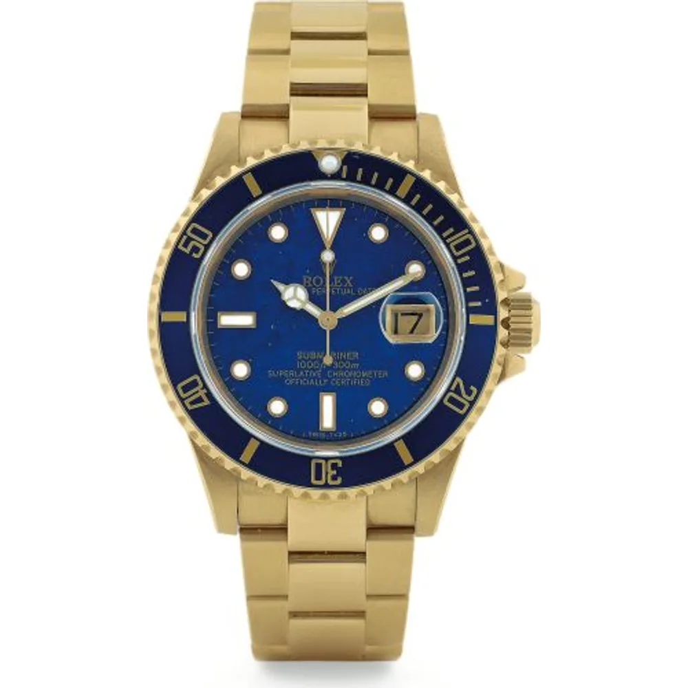 Rolex Submariner 16618 Lapis Lapiz