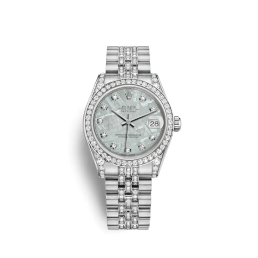 Rolex Datejust 31 White Gold Diamond / Jubilee Diamond / Meteorite