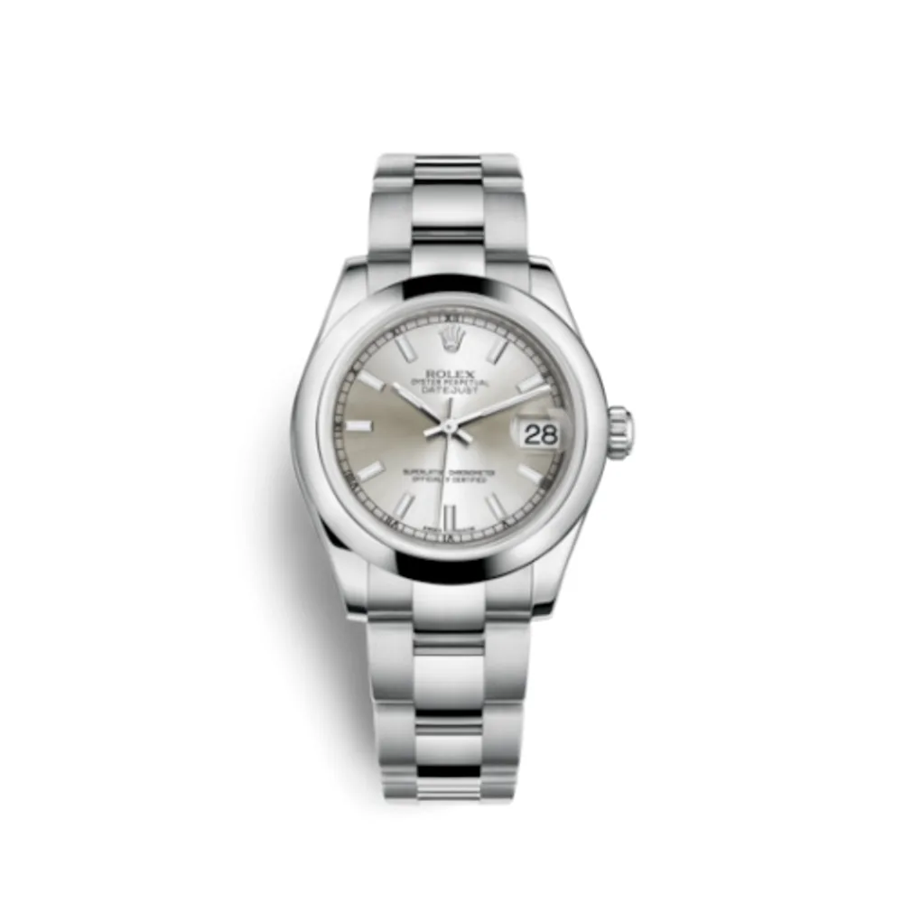Rolex Datejust 31 Stainless Steel Domed / Oyster / Silver