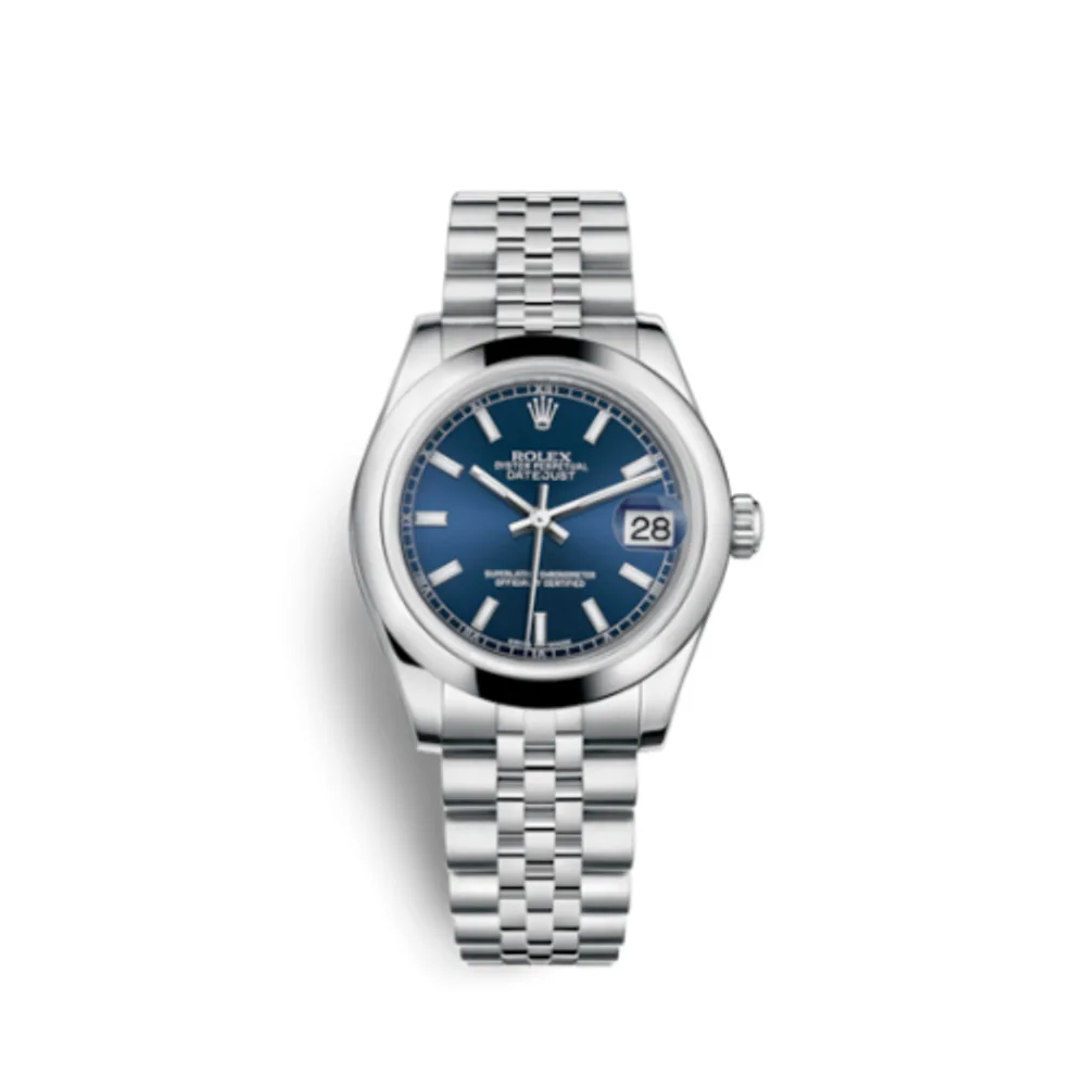 Rolex Datejust 31 Stainless Steel Domed / Jubilee / Blue