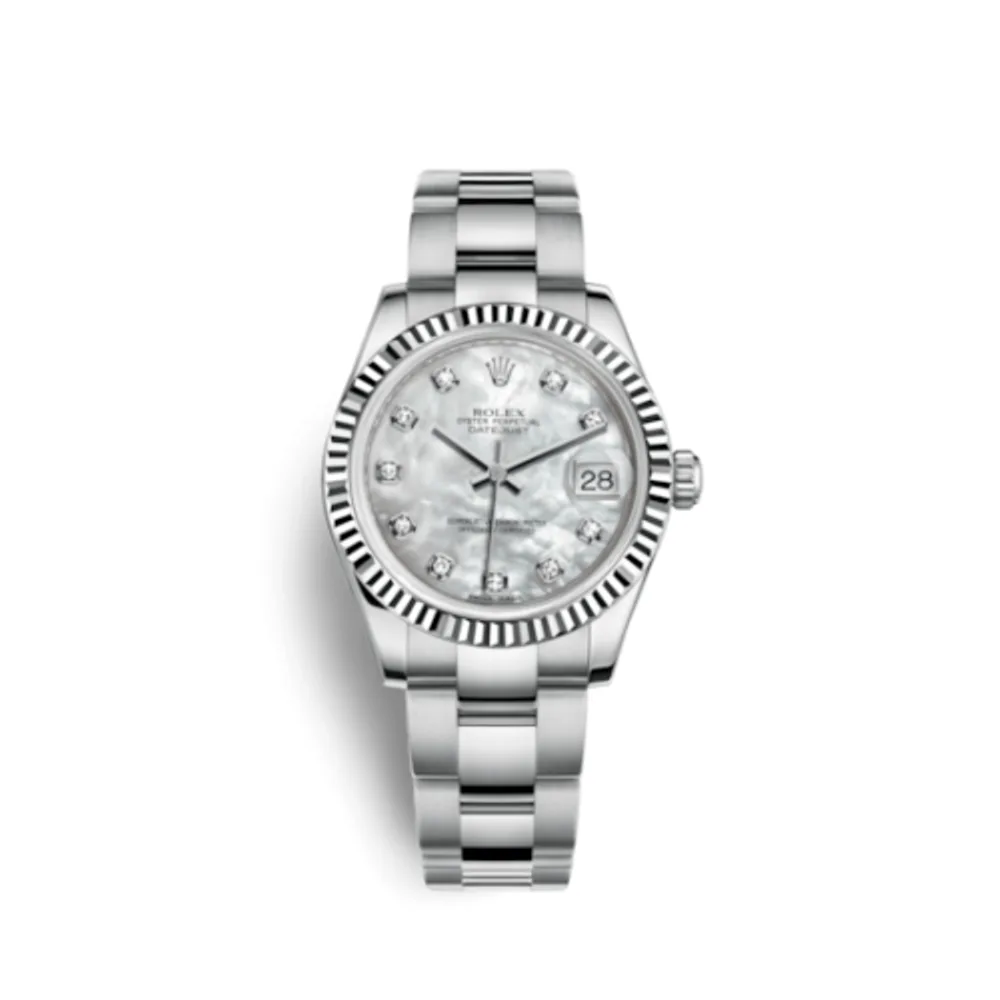 Rolex Datejust 31 Stainless Steel Fluted / Oyster / MOP