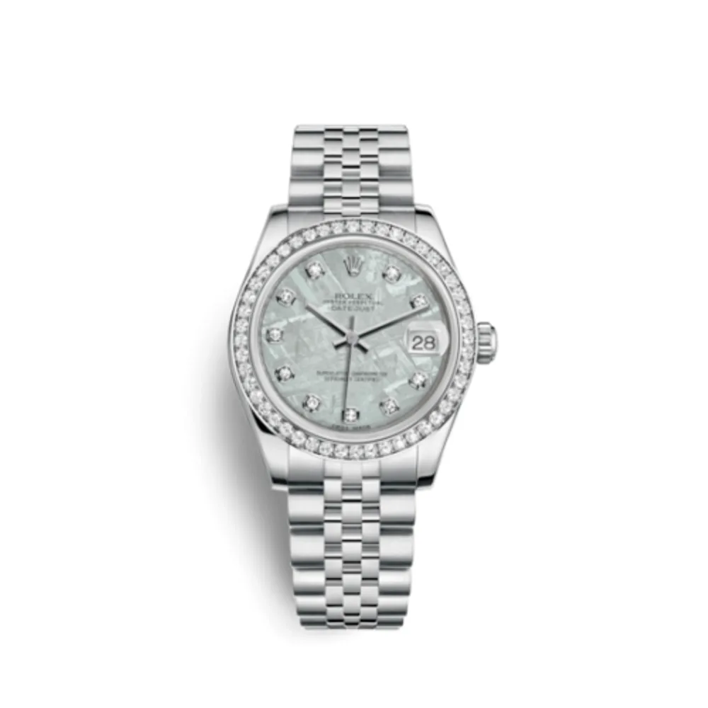Rolex Datejust 31 Stainless Steel Diamond / Jubilee / Meteorite