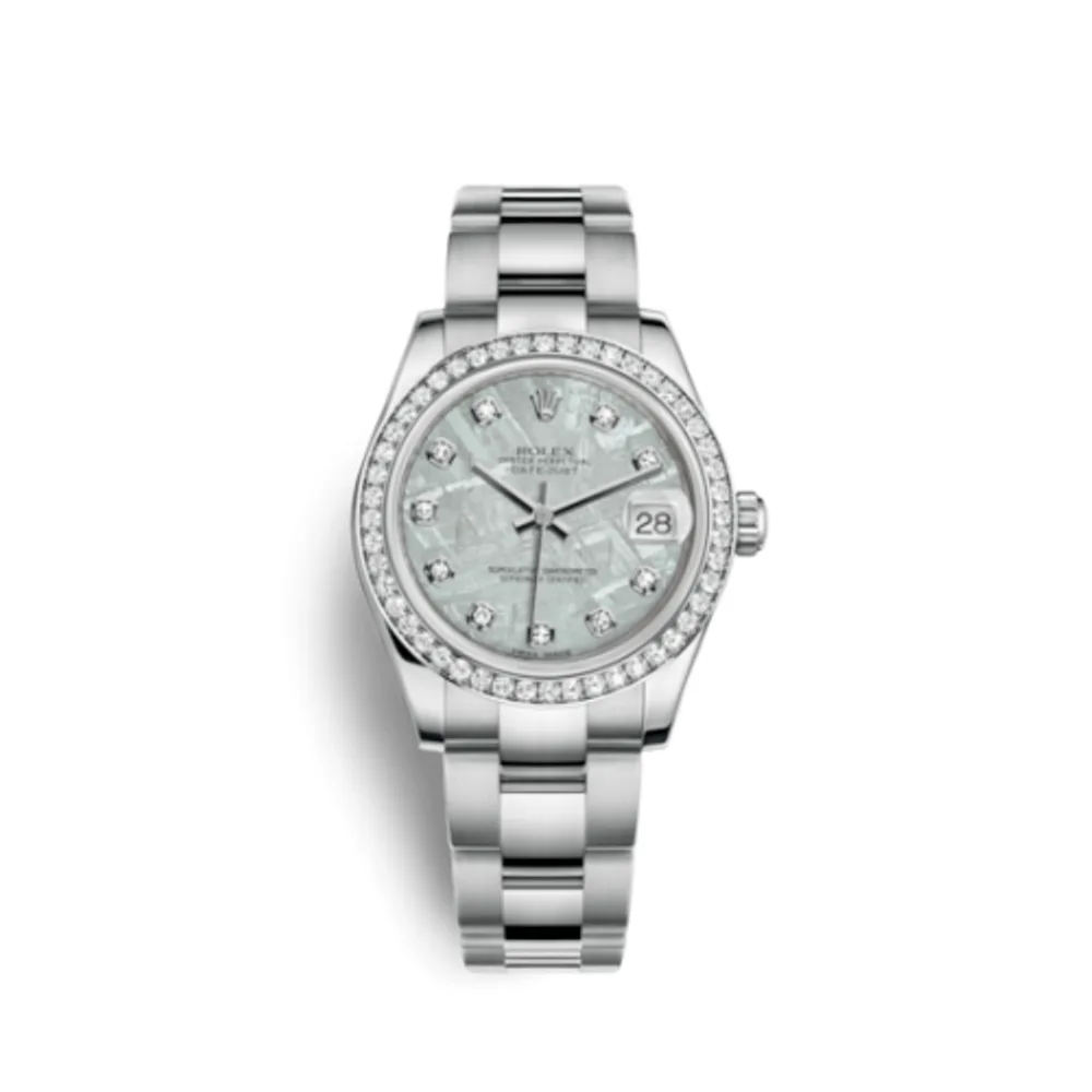 Rolex Datejust 31 Stainless Steel Diamond / Oyster / Meteorite