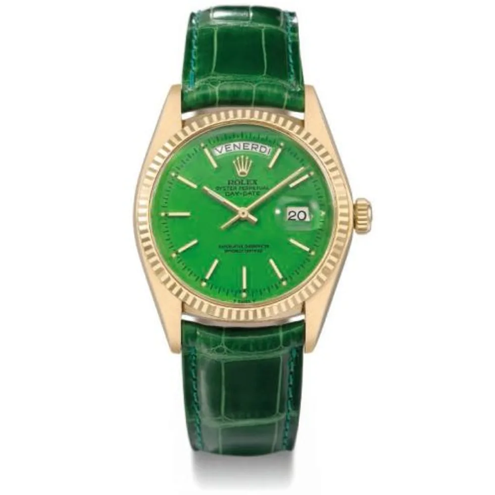 Rolex Day-Date 1803 Stella Green
