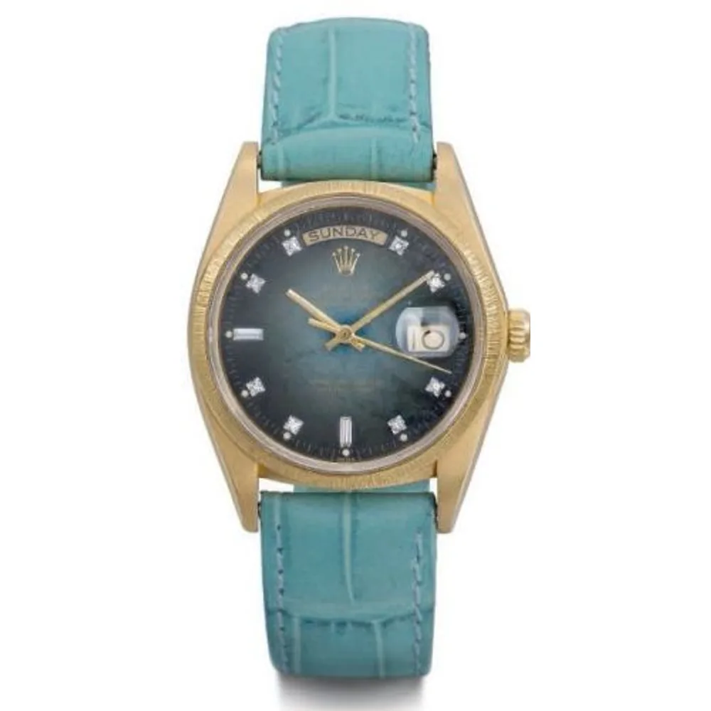 Rolex Day-Date 18078 Vignette Blue