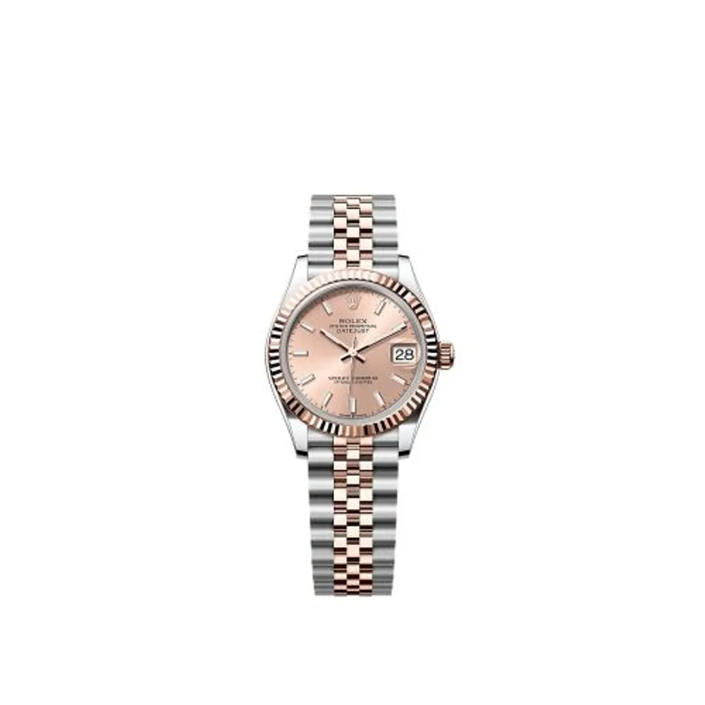 Rolex Datejust 31 Stainless Steel/ Rose Gold / Fluted / Rose / Jubilee