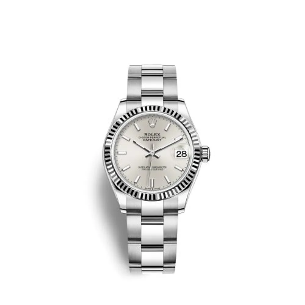 Rolex Datejust 31 Stainless Steel Fluted / Oyster / Silver