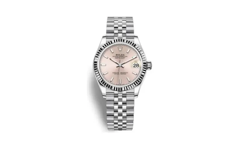 Rolex Datejust 31 Stainless Steel Fluted / Jubilee / Pink