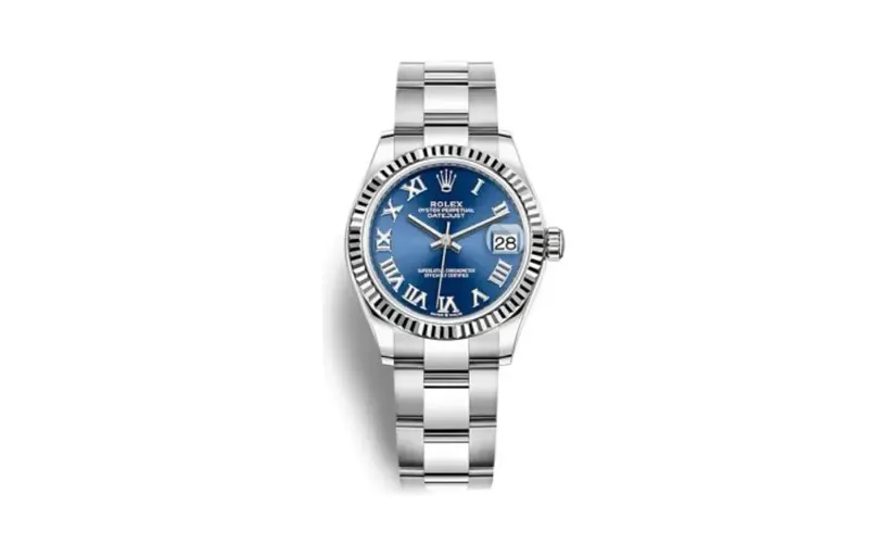 Rolex Datejust 31 Stainless Steel / Fluted / Blue - Roman / Oyster