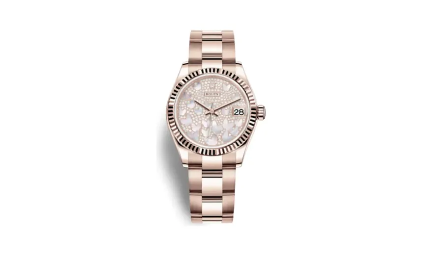 Rolex Datejust 31 Rose Gold / Fluted / Butterfly / Oyster