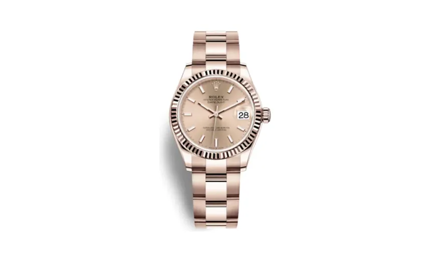Rolex Datejust 31 Rose Gold / Fluted / Rose / Oyster