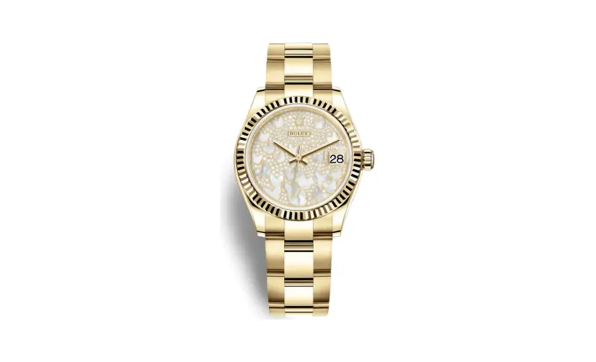 Rolex Datejust 31 Yellow Gold / Fluted / Butterfly / Oyster