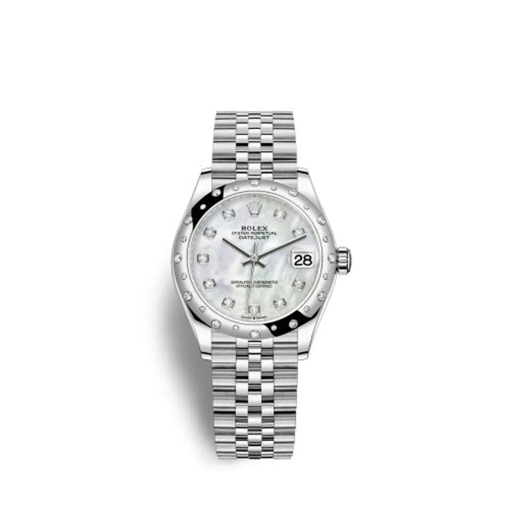 Rolex Datejust 31 Stainless Steel Domed Diamond / Jubilee / MOP