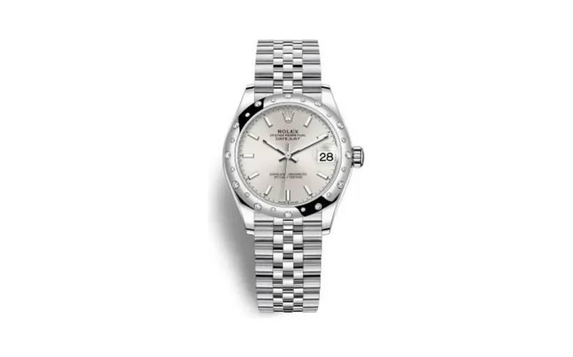 Rolex Datejust 31 Stainless Steel Domed Diamond / Jubilee / Silver