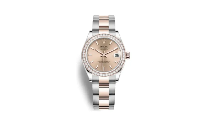 Rolex Datejust 31 Stainless Steel/ Rose Gold / Diamond / Rose / Oyster