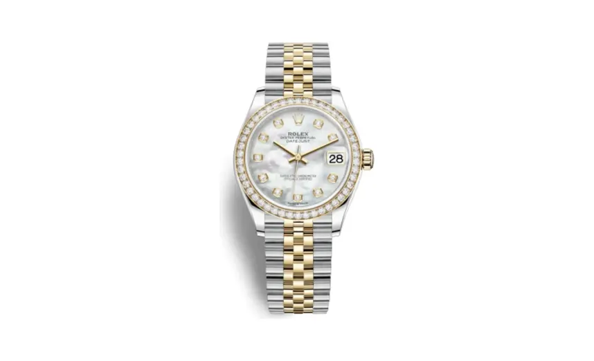 Rolex Datejust 31 Stainless Steel / Yellow Gold / Diamond / MOP / Jubilee