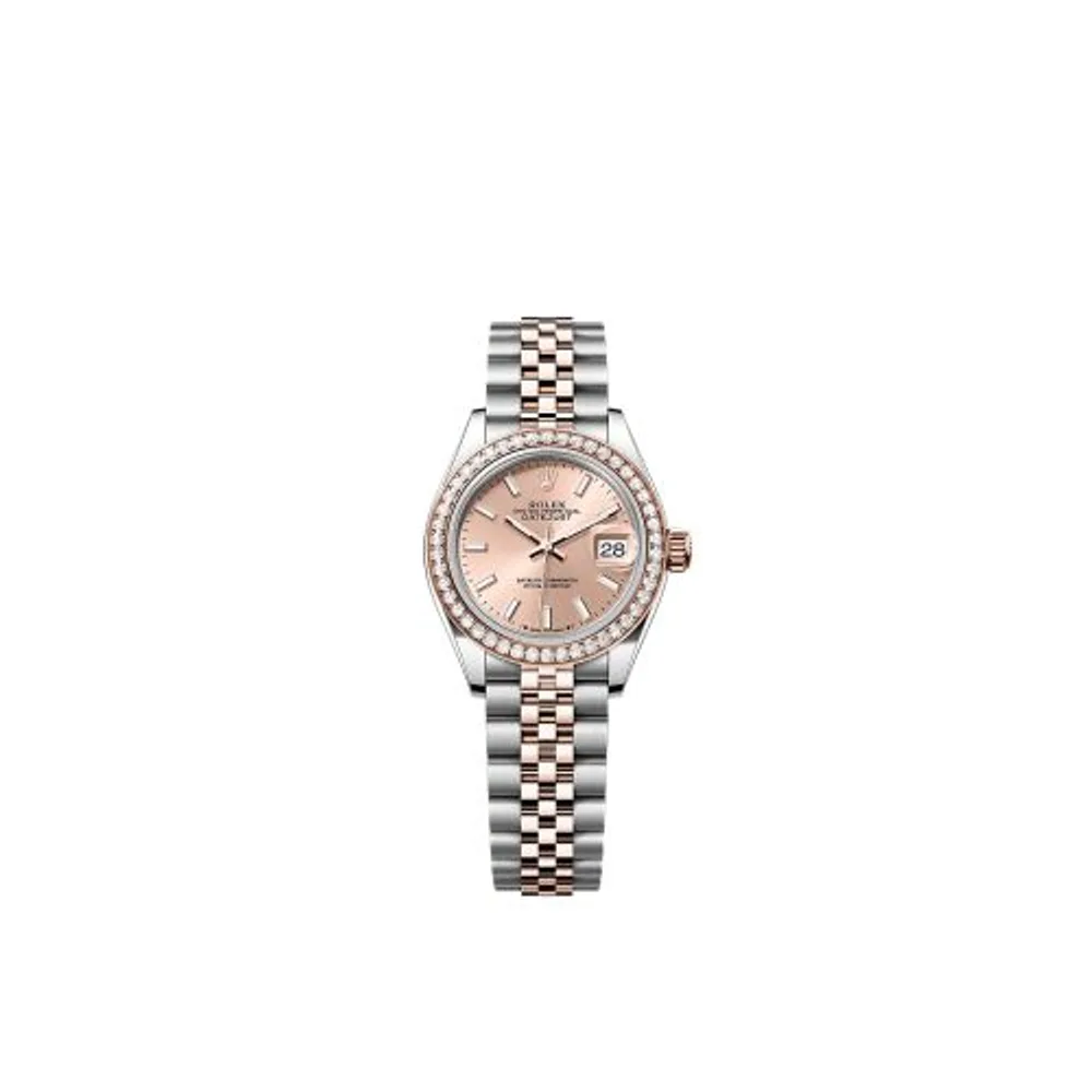 Rolex Lady-Datejust 28 Stainless Steel / Rose Gold / Diamond / Rose / Jubilee