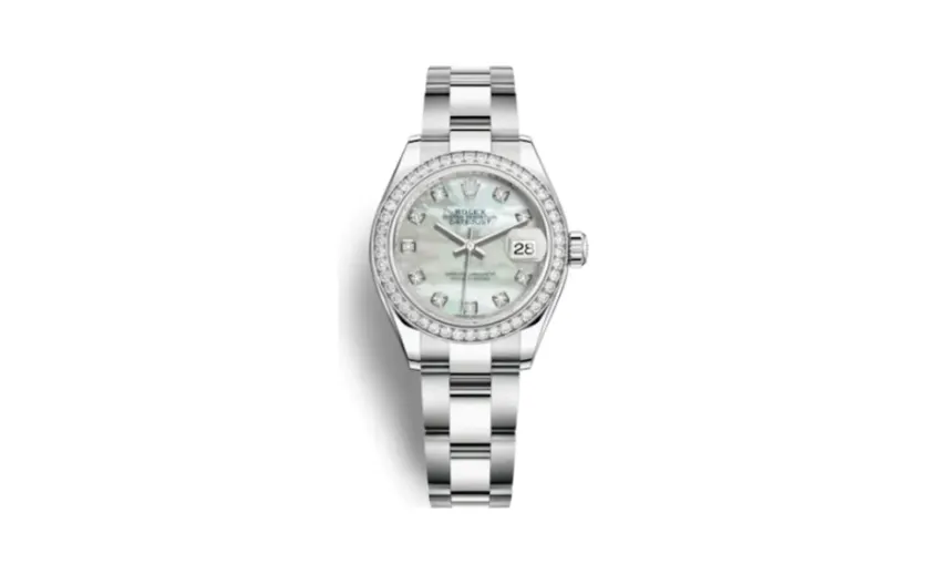 Rolex Lady-Datejust 28 Stainless Steel / Diamond / MOP / Oyster