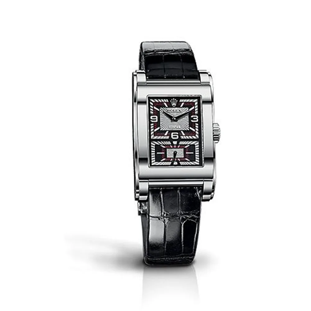 Rolex Cellini Prince White Gold / Black