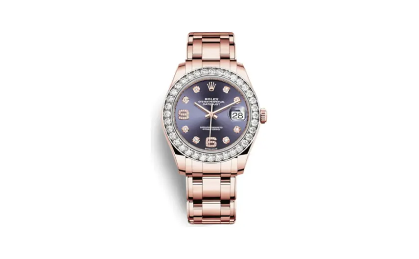 Rolex Datejust Pearlmaster 39 Everose Diamond / Aubergine