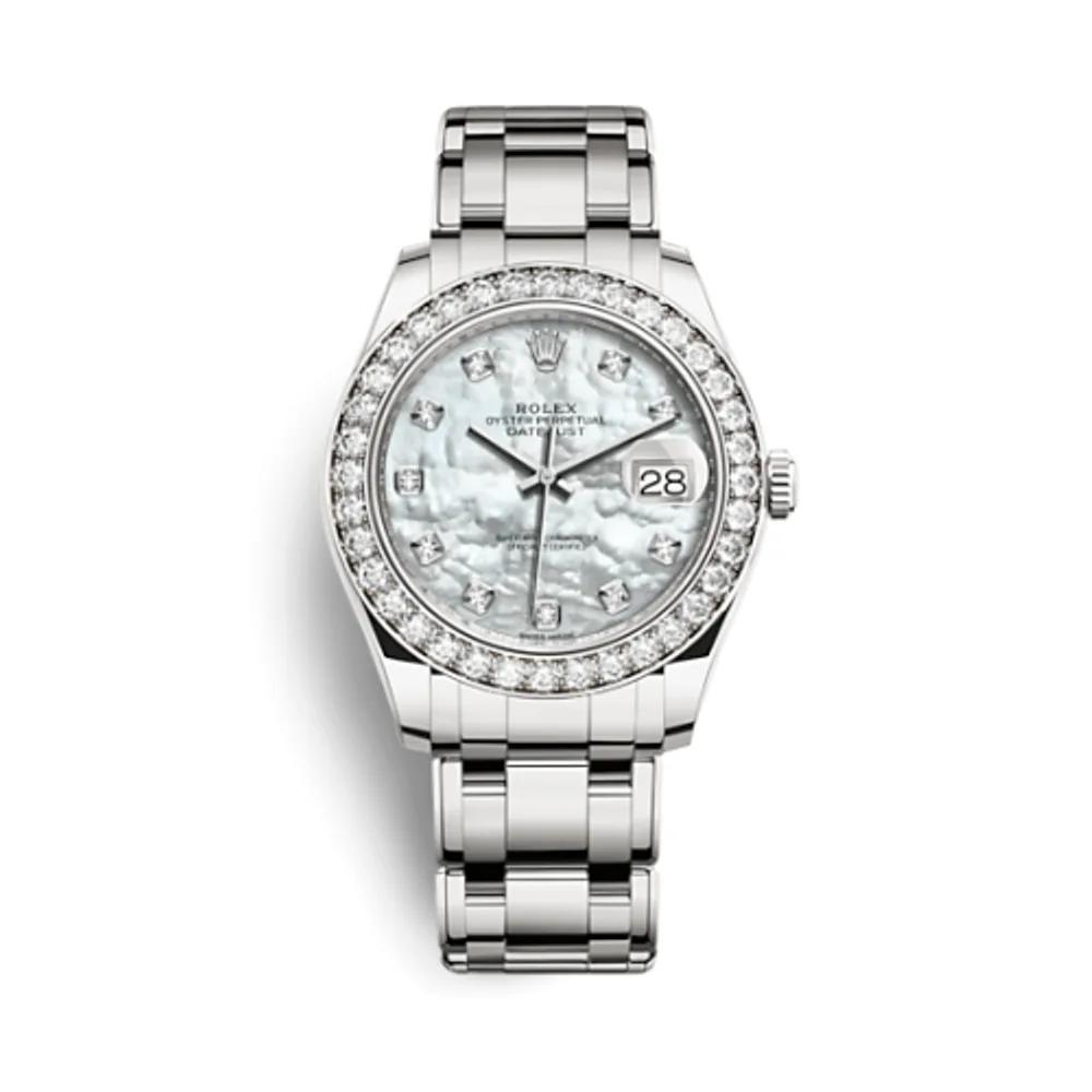 Rolex Datejust Pearlmaster 39 White Gold Diamond / MOP Diamond
