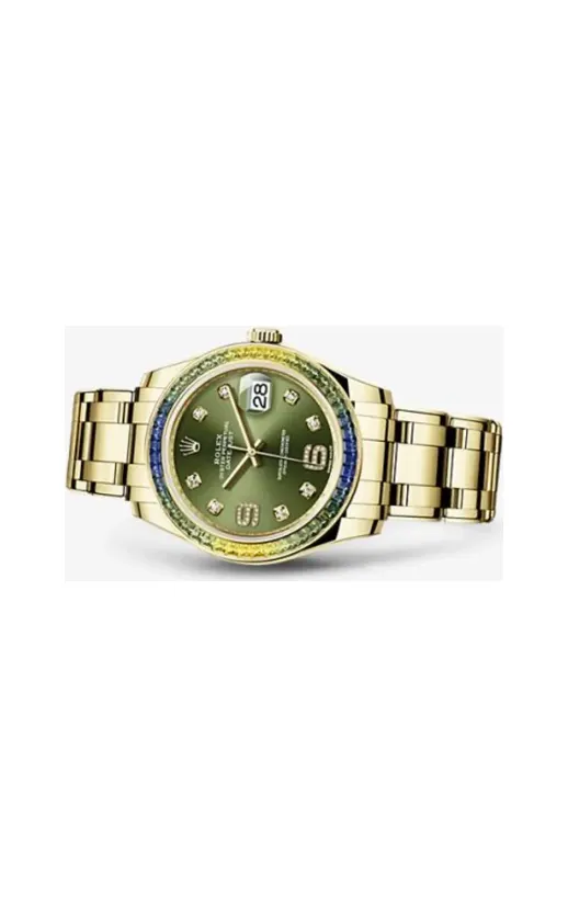 Rolex Datejust Pearlmaster 39 Fancy Green