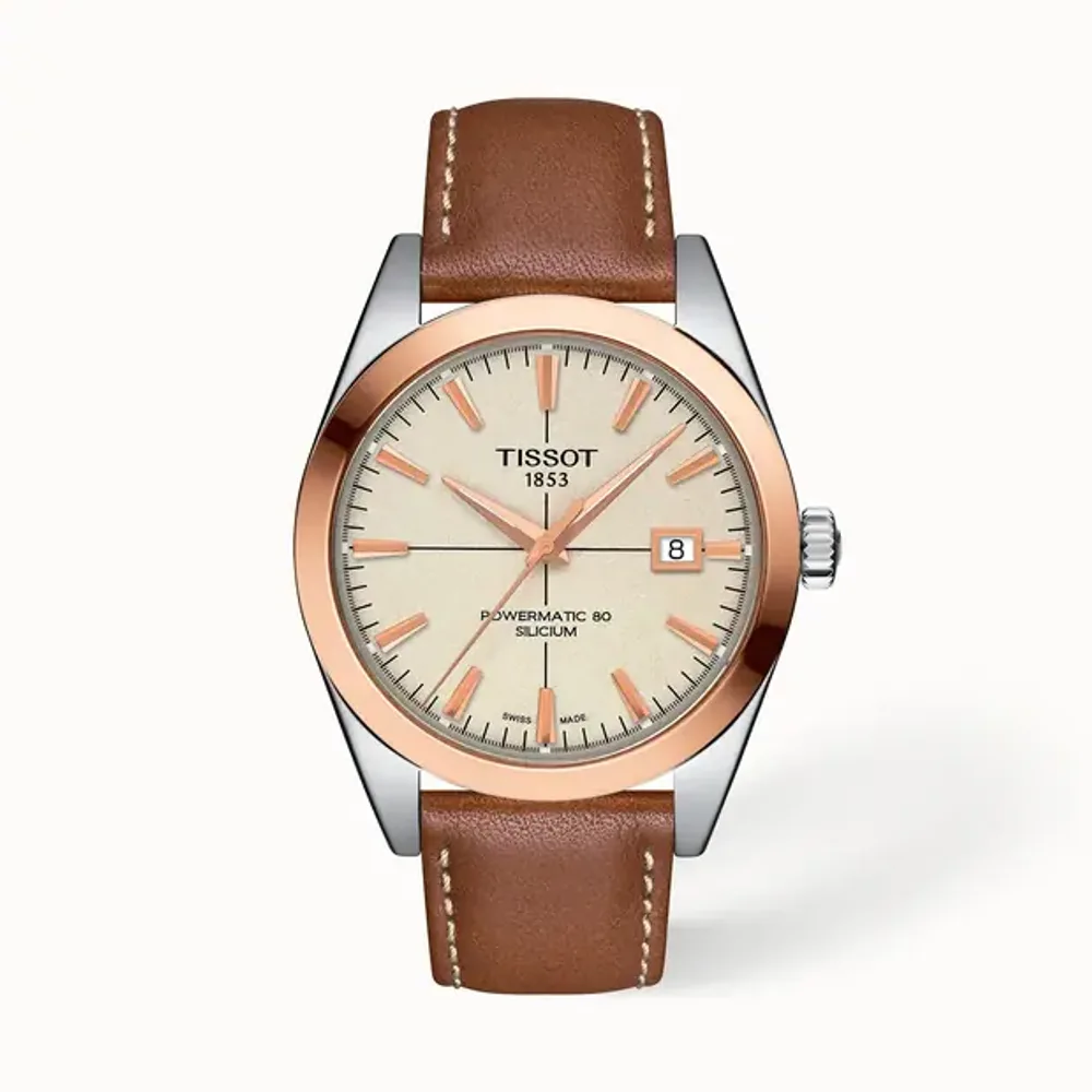 Tissot Gentleman Gold bezel 40mm
