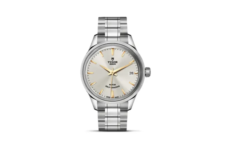 Tudor Style 34 Stainless Steel / Silver / Bracelet