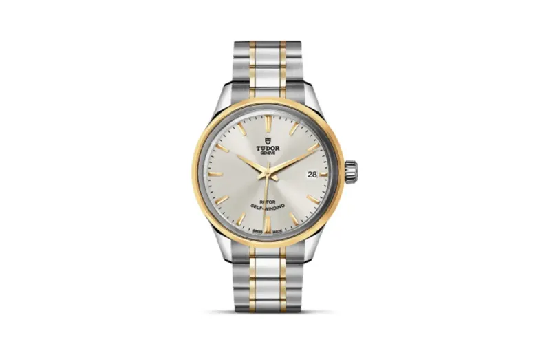 Tudor Style 34 Stainless Steel / Yellow Gold / Silver / Bracelet