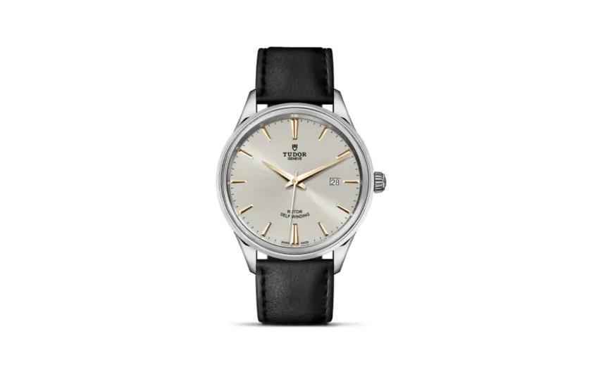 Tudor Style 41 Stainless Steel / Silver / Strap