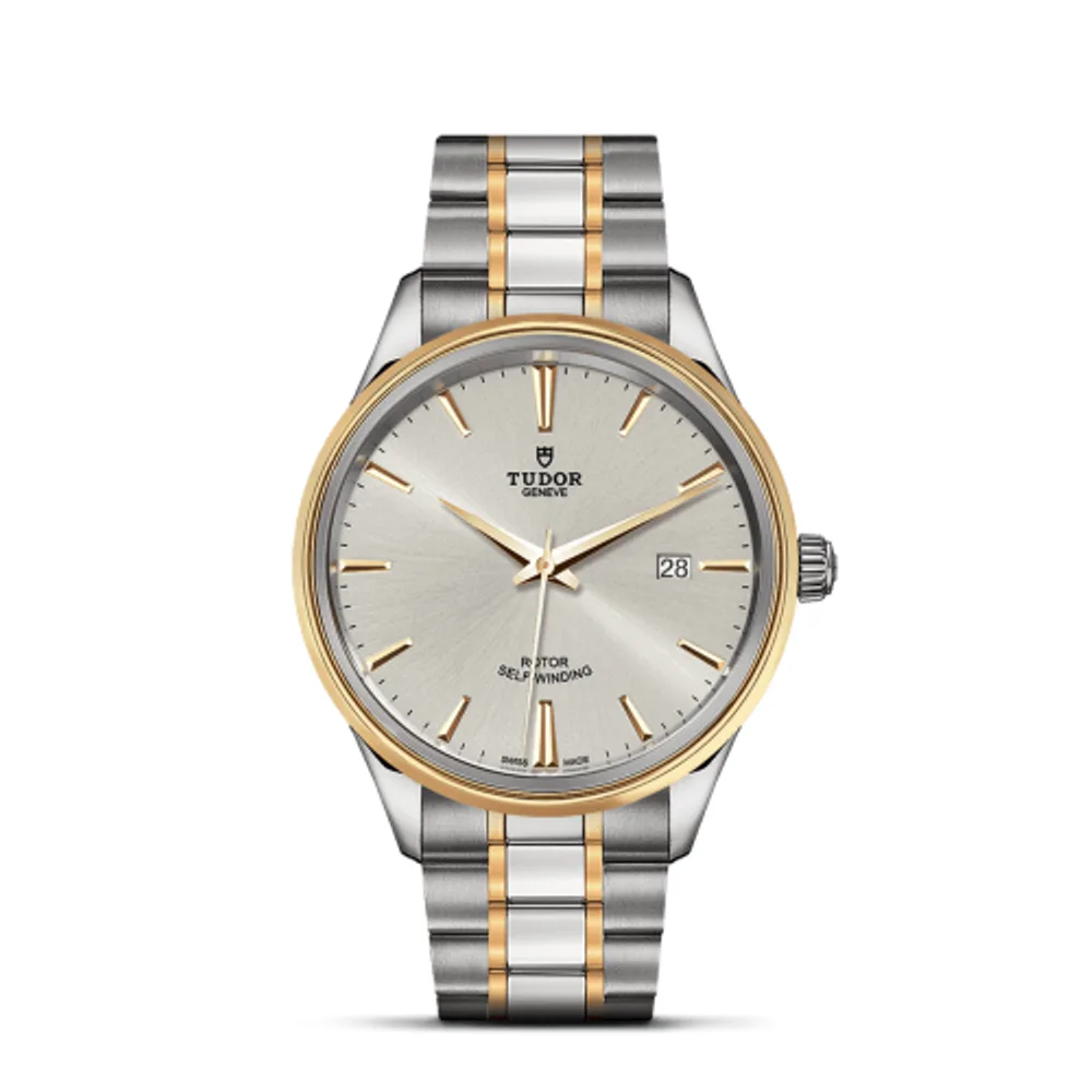 Tudor Style 41 Stainless Steel / Yellow Gold / Silver / Bracelet