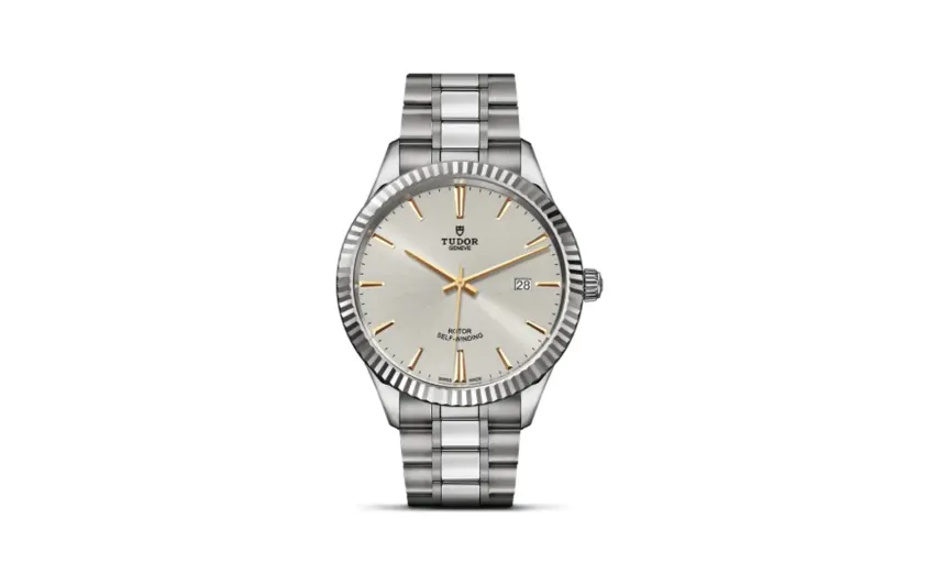 Tudor Style 41 Stainless Steel / Fluted / Silver / Bracelet