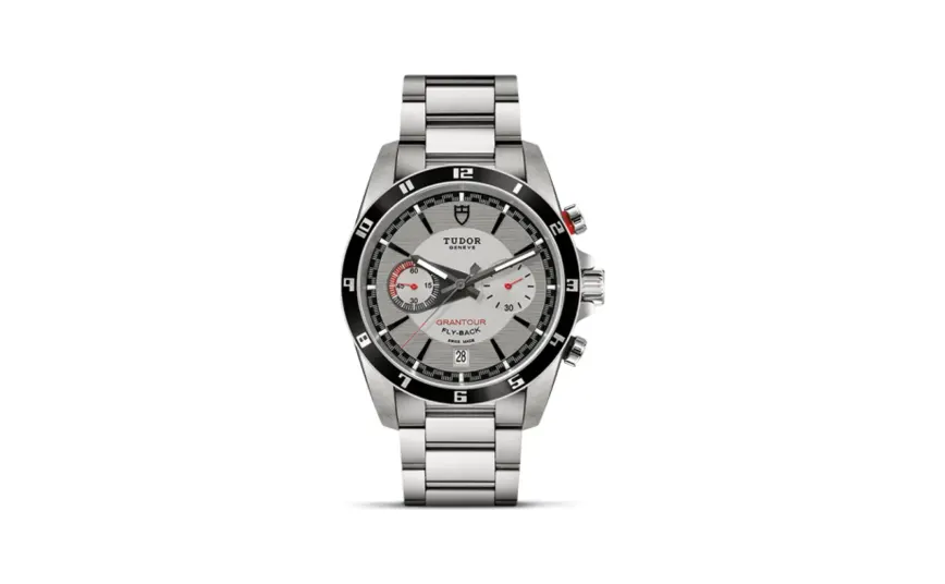 Tudor Grantour Flyback Stainless Steel / Silver / Strap