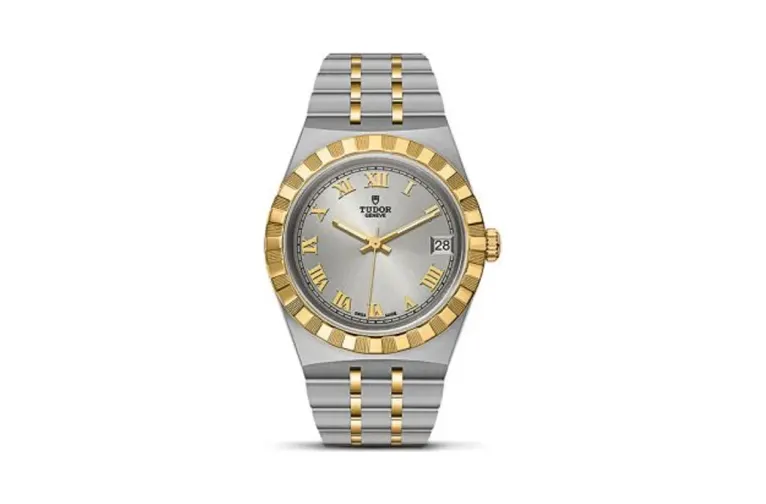 Tudor Royal Date 34 Stainless Steel / Yellow Gold / Silver - Roman