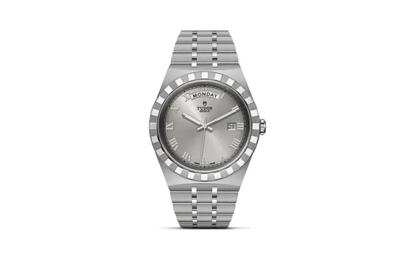 Tudor Royal Day-Date 41 Stainless Steel / Silver - Roman