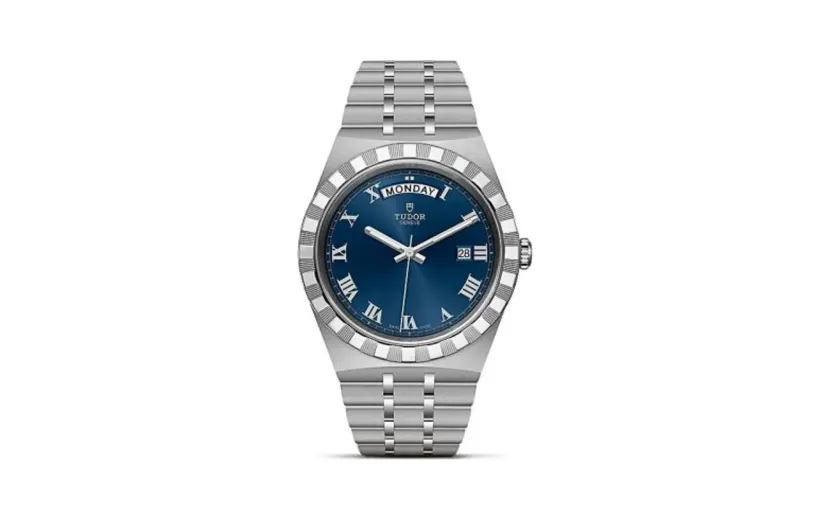 Tudor Royal Day-Date 41 Stainless Steel / Blue - Roman