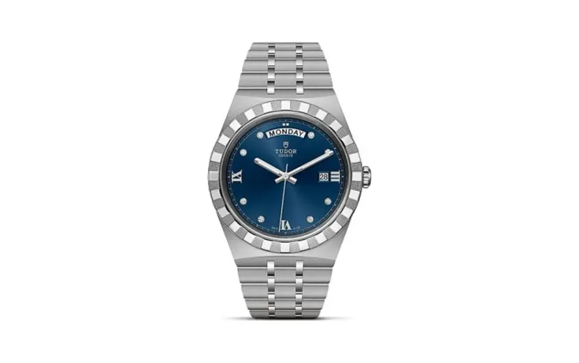 Tudor Royal Day-Date 41 Stainless Steel / Blue - Diamond