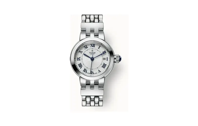 Tudor Clair de Rose, 26mm steel case, Steel bracelet
