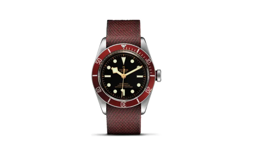 Tudor Heritage Black Bay Red Manufacture / Burgundy Fabric