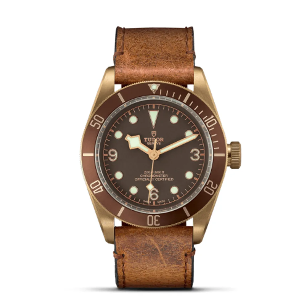 Tudor Heritage Black Bay Bronze / Brown / Leather