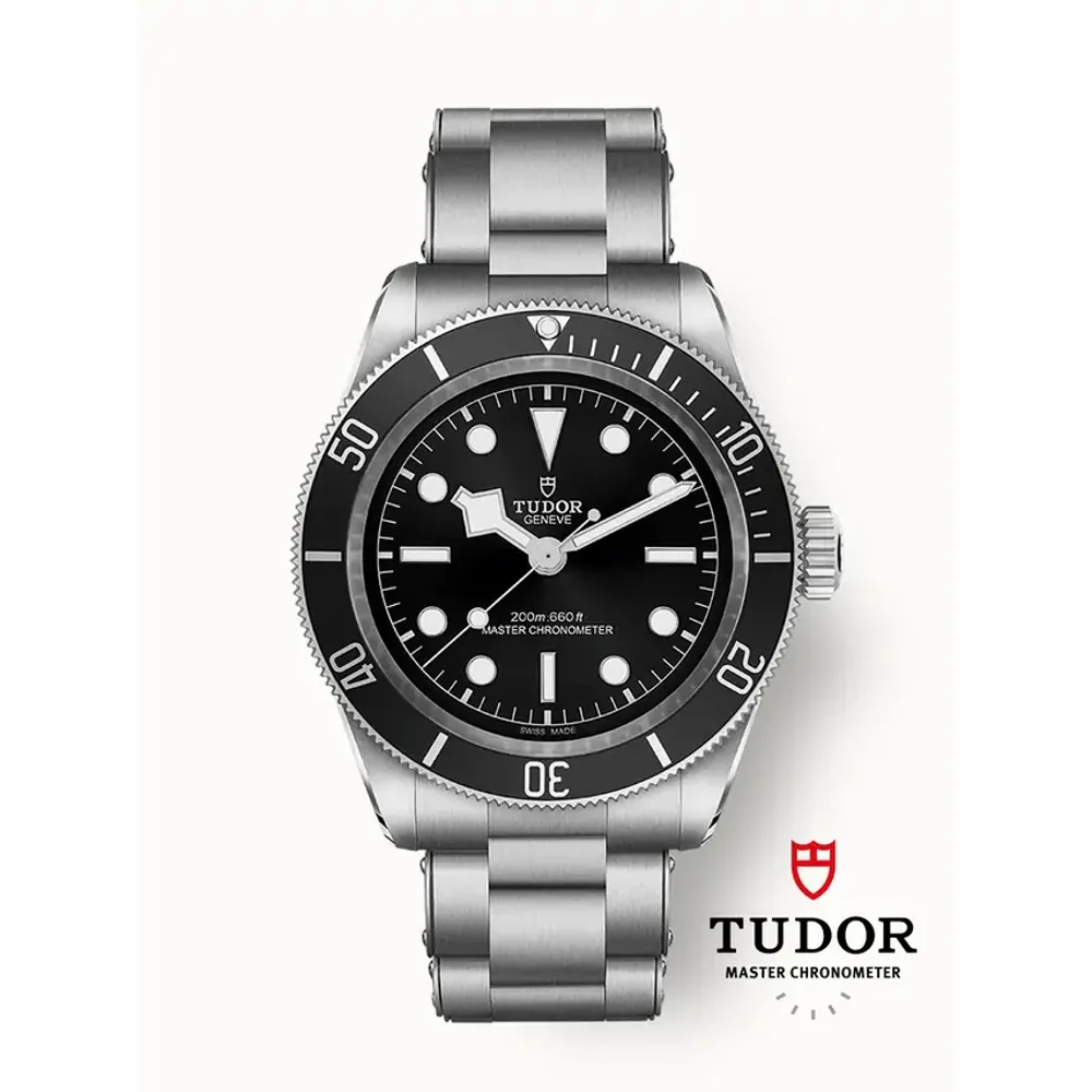 Tudor Black Bay, 41mm steel case, Steel bracelet