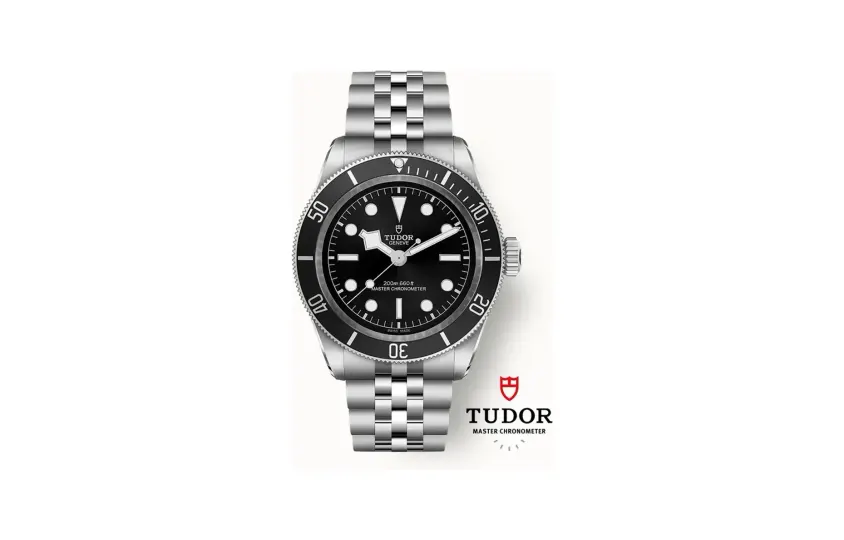 Tudor Black Bay, 41mm steel case, Steel bracelet