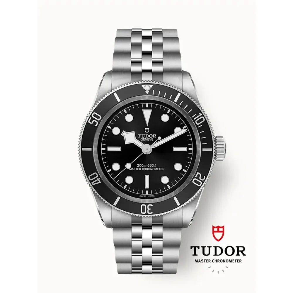 Tudor Black Bay, 41mm steel case, Steel bracelet