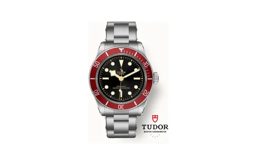 Tudor Black Bay, 41mm steel case, Steel bracelet