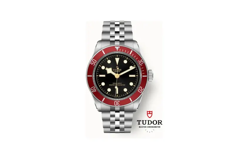 Tudor Black Bay, 41mm steel case, Steel bracelet