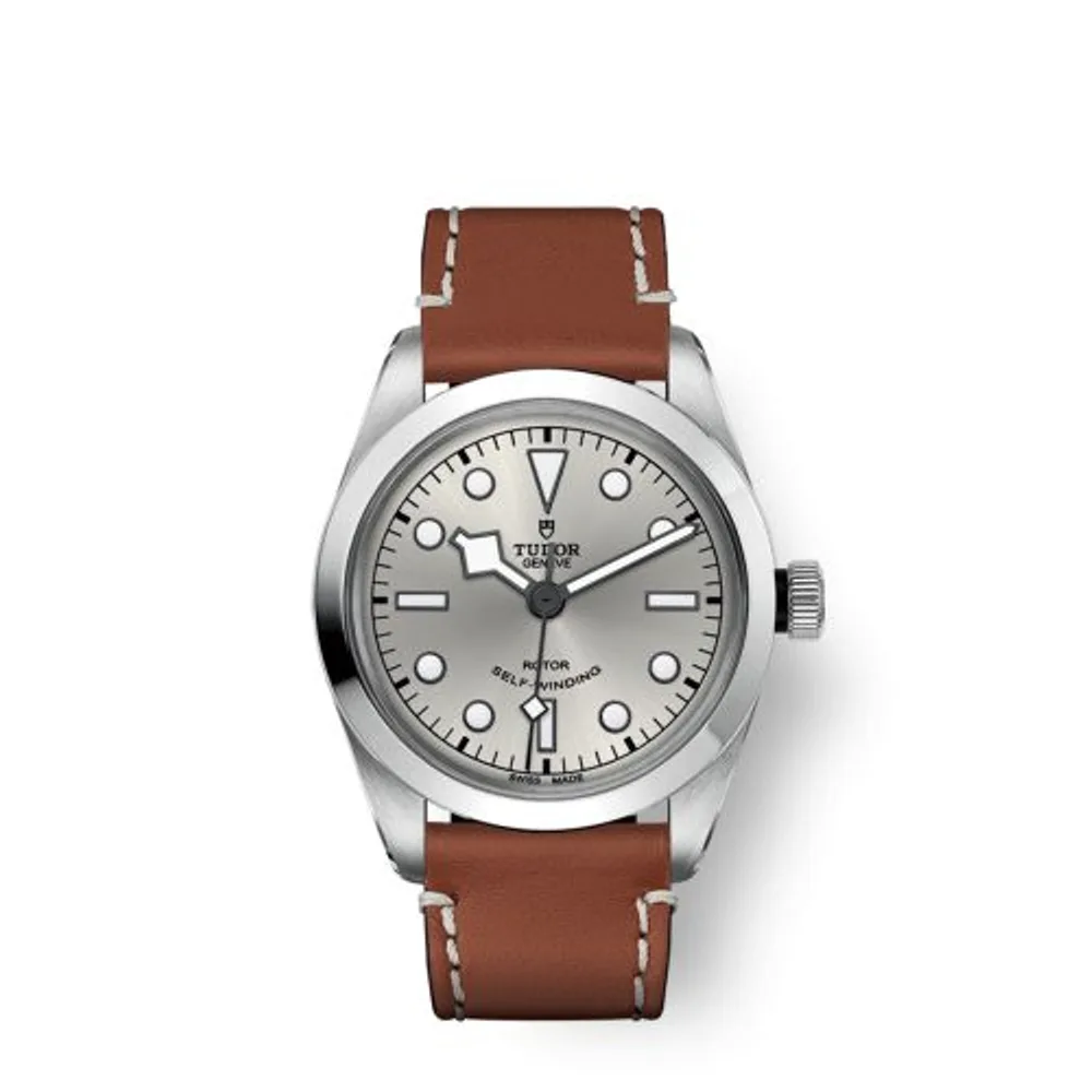 Tudor Heritage Black Bay 36 Stainless Steel / Silver / Brown Leather